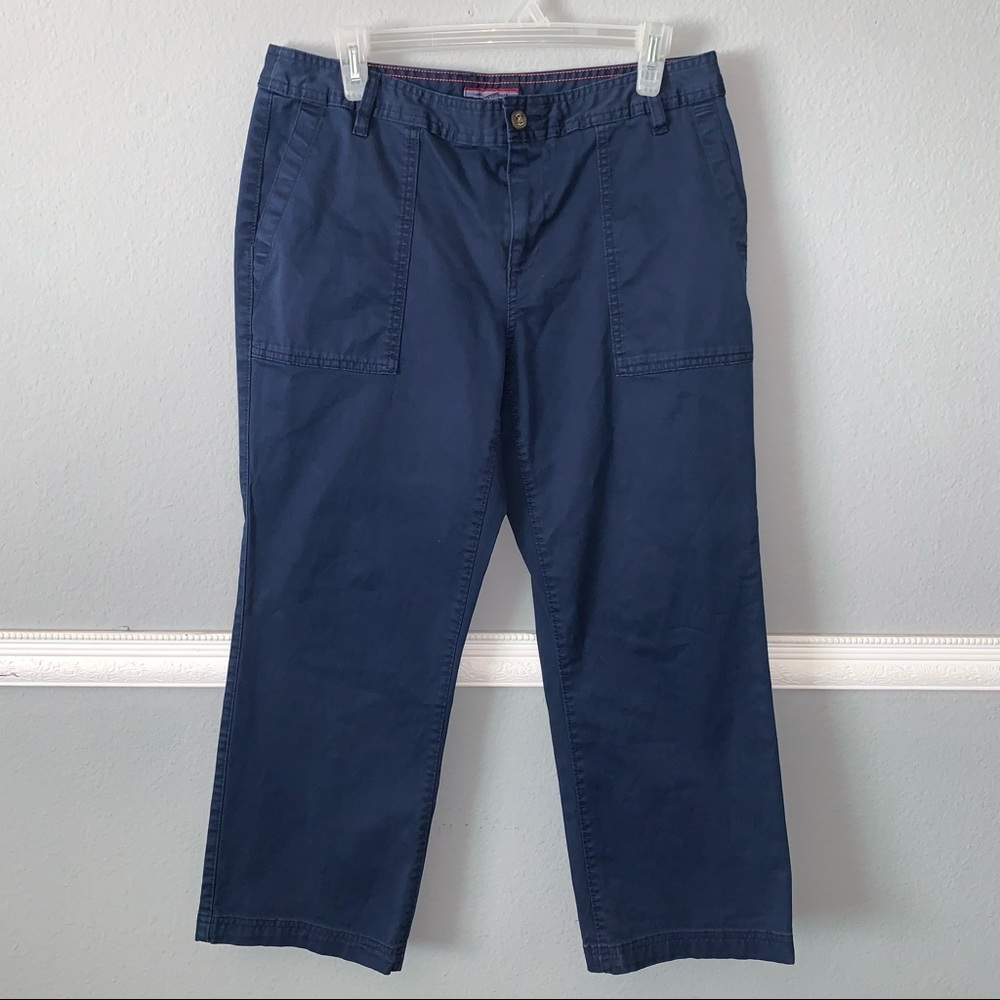 Tommy Hilfiger Navy Blue Capri Pants Size 10